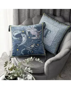 Decorative pillow ELEMENTY AQUA