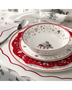 Salad plate SNOWFUN