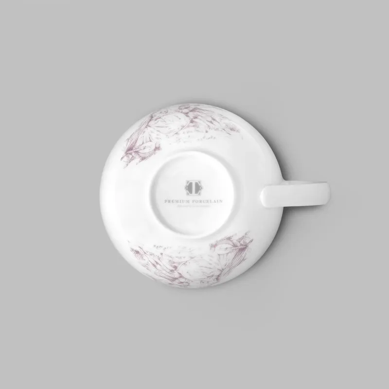 Tea Cup and Saucer set MARTINELLI SENTIMENT