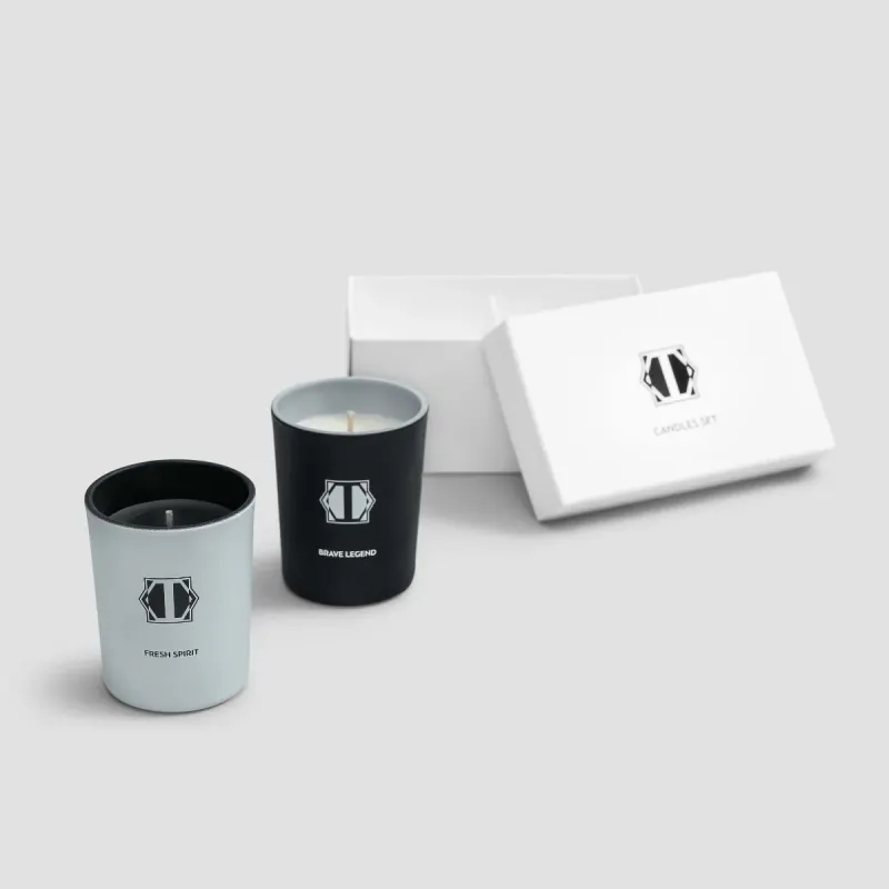 Travel scented candle set BRAVE LEGEND