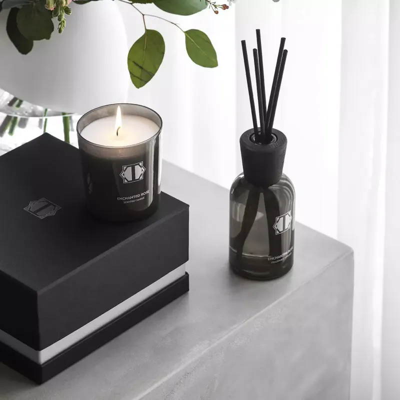 Home fragrance set  ROSE & WHITE MUSK