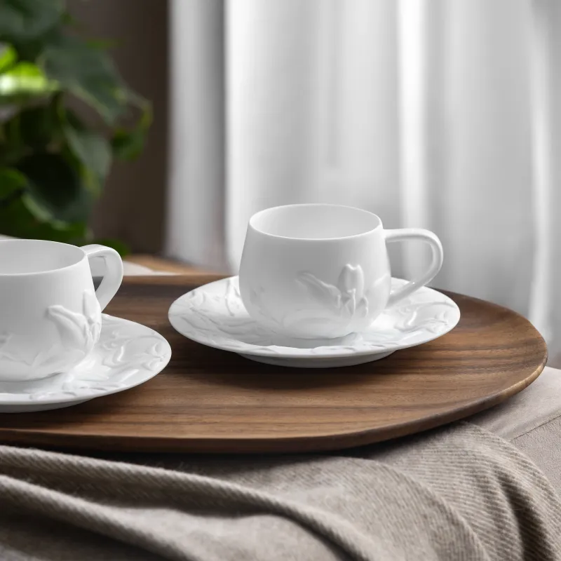 Coffee Cup and Saucer set LILIA