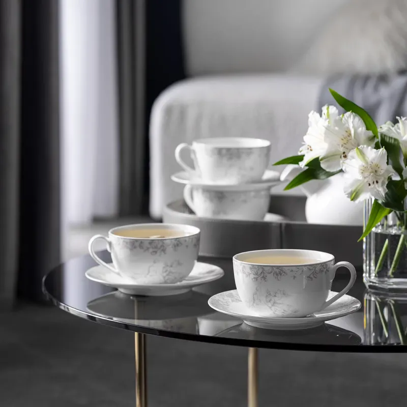 Tea Cup and Saucer set MARTINELLI SENTIMENT