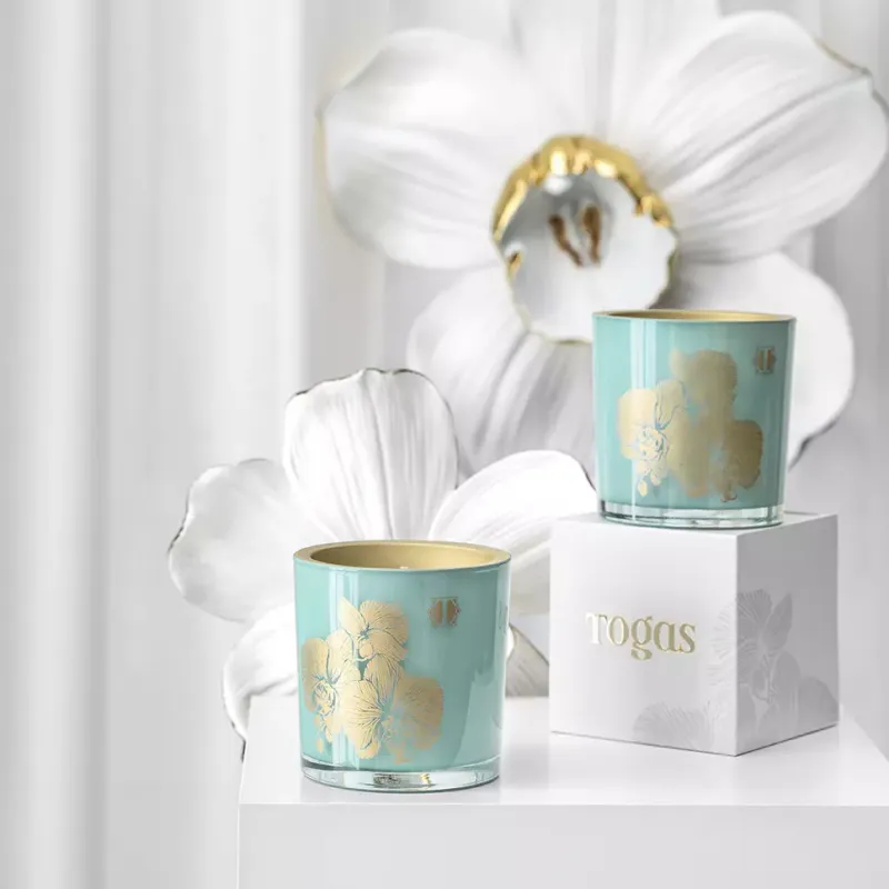 Scented candle APRICOT AND OAT