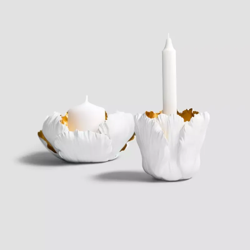 Candle holder CAMELLIA  