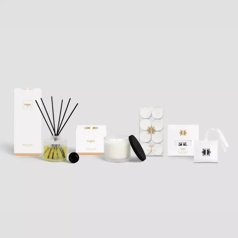 Scented candle set TROPICAL WATER