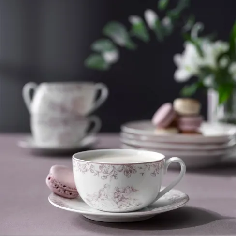 Tea Cup and Saucer set MARTINELLI SENTIMENT