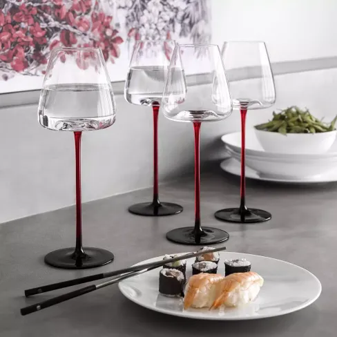 Red wine glasses MIDARIA