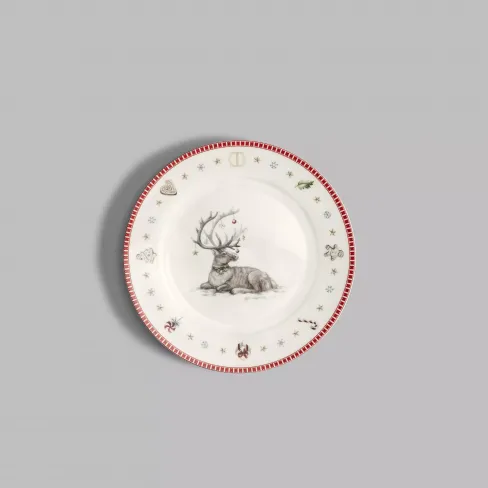 Dessert plate SNOWFUN