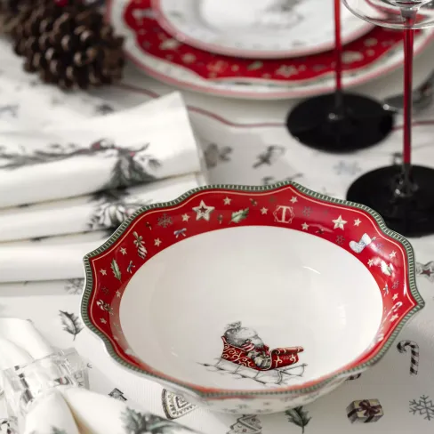 Salad plate SNOWFUN