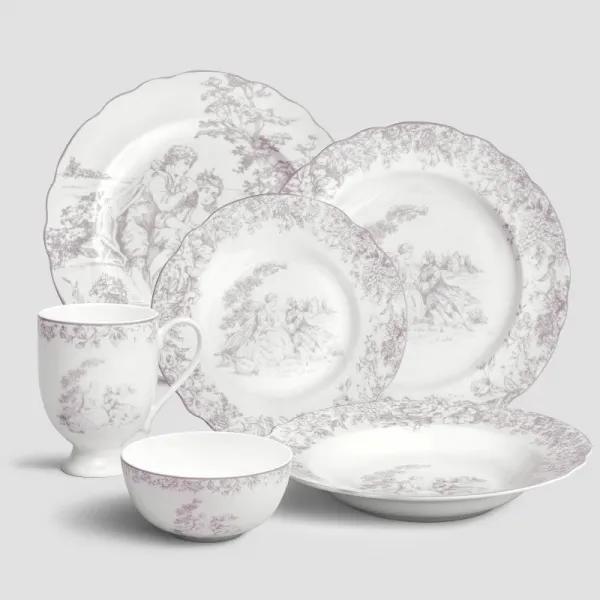 Soup plate MARTINELLI SENTIMENT