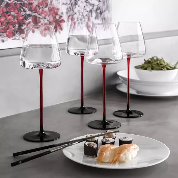 Red wine glasses MIDARIA