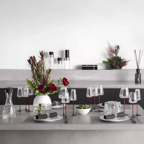 Red wine glasses MIDARIA