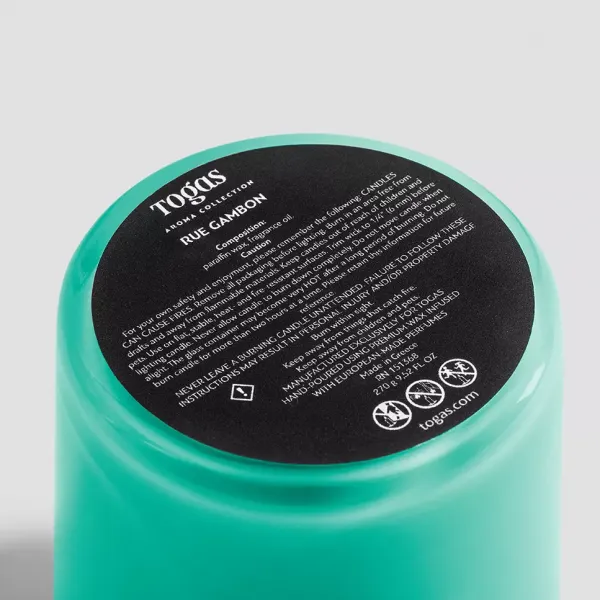 Scented candle RUE GAMBON
